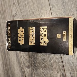EUC Vtg. 1997 Star Wars Trilogy Special Edition 3 VHS's